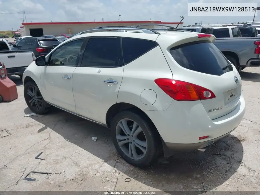 2009 Nissan Murano Le VIN: JN8AZ18WX9W128513 Lot: 45640759