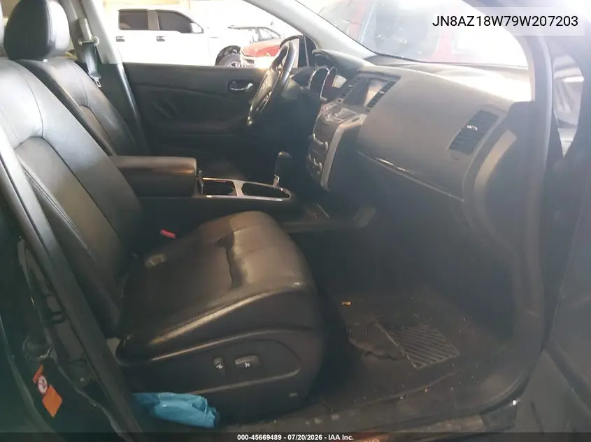 2009 Nissan Murano Sl VIN: JN8AZ18W79W207203 Lot: 45669489