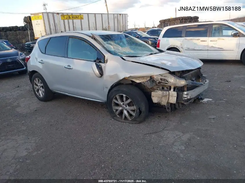 JN8AZ1MW5BW158188 2011 Nissan Murano S