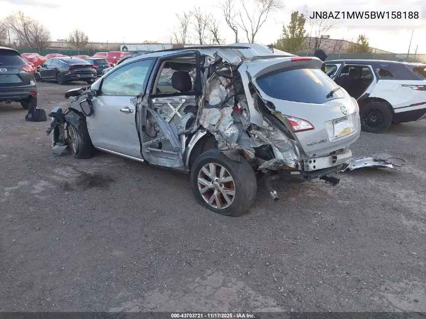 JN8AZ1MW5BW158188 2011 Nissan Murano S