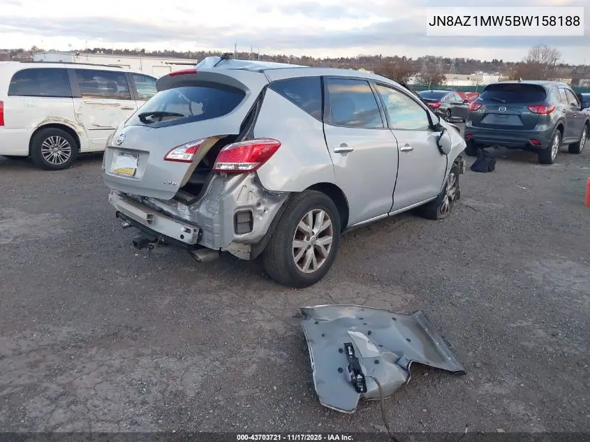 JN8AZ1MW5BW158188 2011 Nissan Murano S