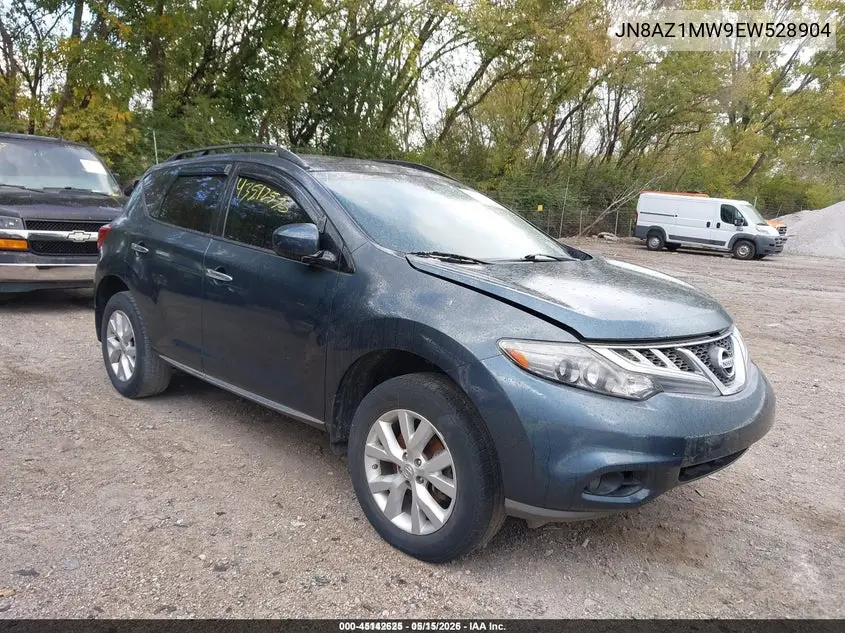 JN8AZ1MW9EW528904 2014 Nissan Murano Sl