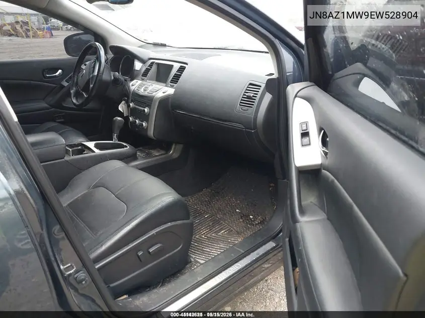 JN8AZ1MW9EW528904 2014 Nissan Murano Sl