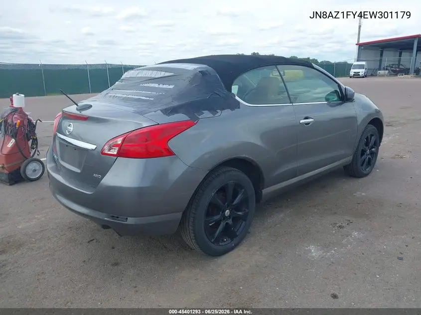 2014 Nissan Murano Crosscabriolet VIN: JN8AZ1FY4EW301179 Lot: 45401293