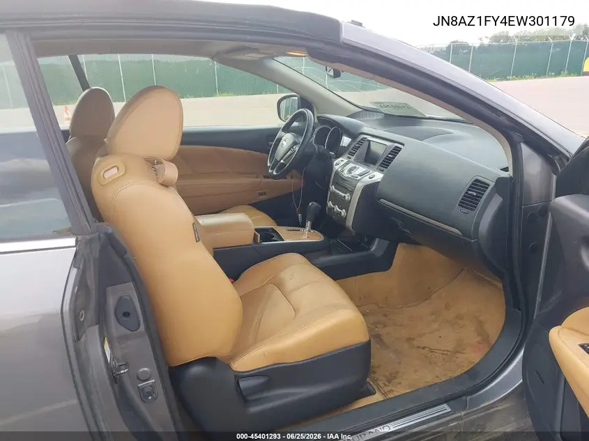 2014 Nissan Murano Crosscabriolet VIN: JN8AZ1FY4EW301179 Lot: 45401293