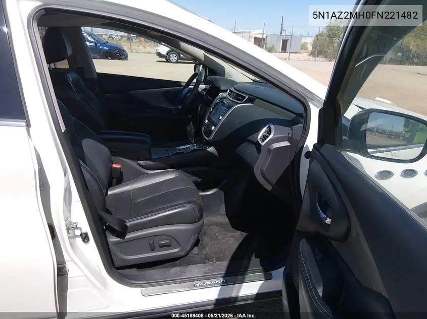 5N1AZ2MH0FN221482 2015 Nissan Murano Sl
