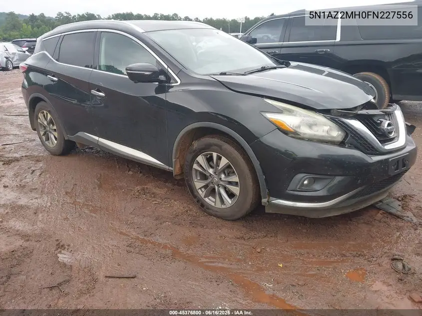2015 Nissan Murano Sl VIN: 5N1AZ2MH0FN227556 Lot: 45376800