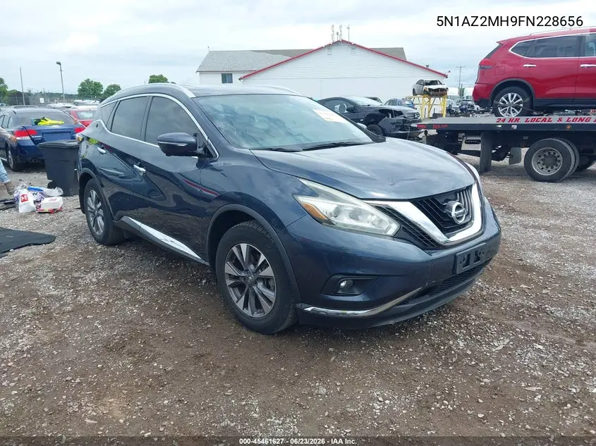 2015 Nissan Murano Sl VIN: 5N1AZ2MH9FN228656 Lot: 45461627