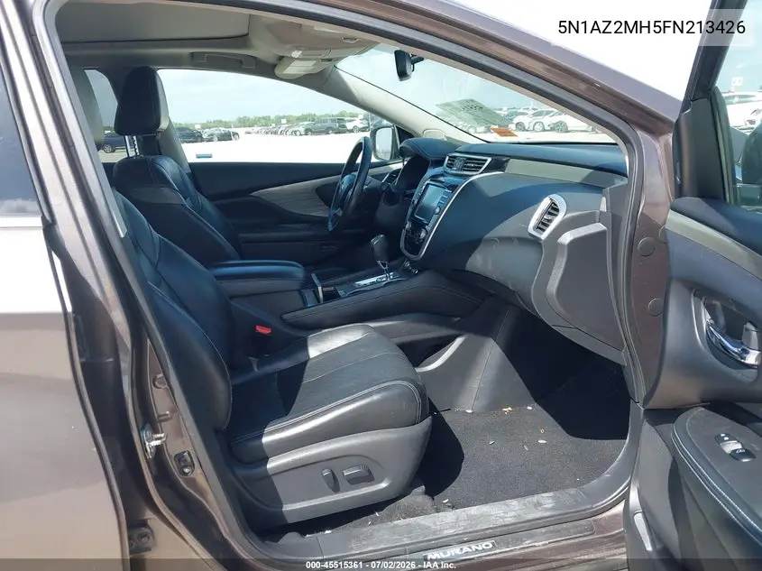 2015 Nissan Murano Platinum VIN: 5N1AZ2MH5FN213426 Lot: 45515361