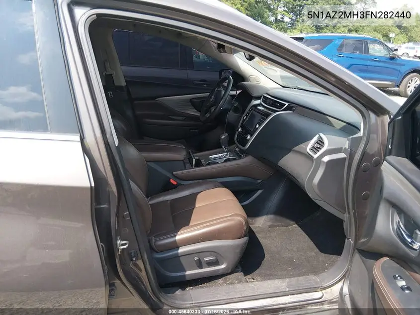 2015 Nissan Murano Platinum VIN: 5N1AZ2MH3FN282440 Lot: 45640333