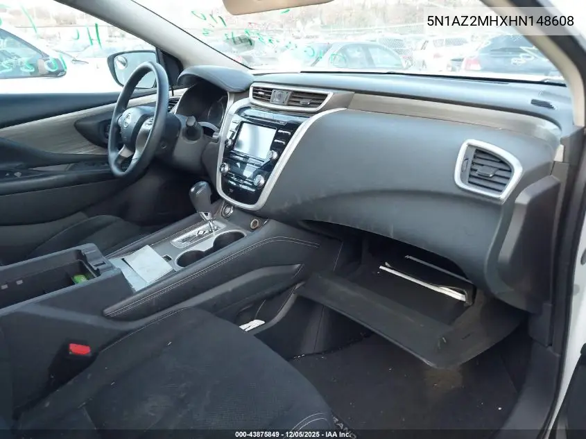 5N1AZ2MHXHN148608 2017 Nissan Murano S