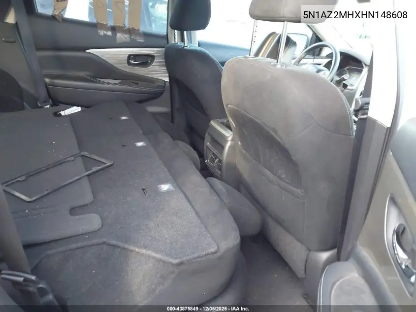 5N1AZ2MHXHN148608 2017 Nissan Murano S