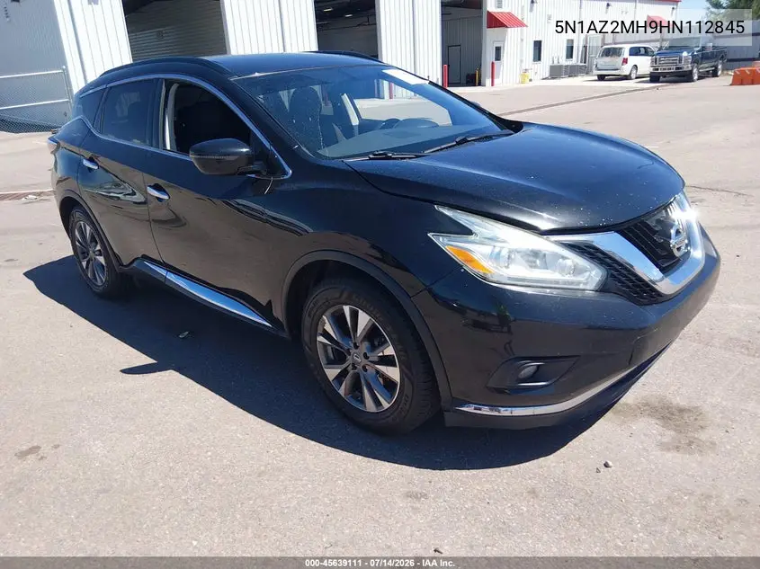 2017 Nissan Murano Sv VIN: 5N1AZ2MH9HN112845 Lot: 45639111