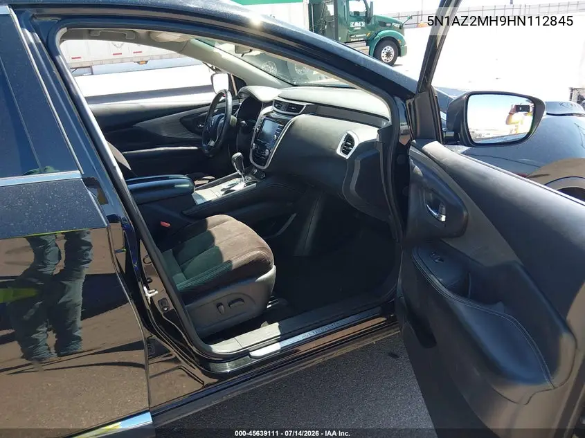 2017 Nissan Murano Sv VIN: 5N1AZ2MH9HN112845 Lot: 45639111