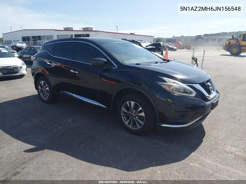 2018 Nissan Murano S VIN: 5N1AZ2MH6JN156548 Lot: 45257804