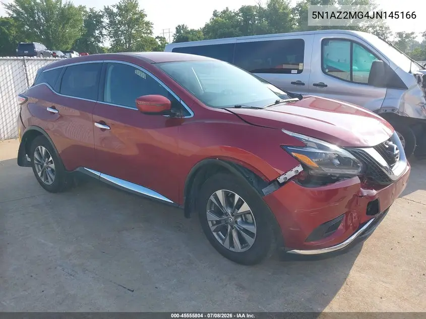 2018 Nissan Murano S VIN: 5N1AZ2MG4JN145166 Lot: 45555804