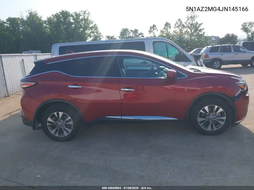 2018 Nissan Murano S VIN: 5N1AZ2MG4JN145166 Lot: 45555804