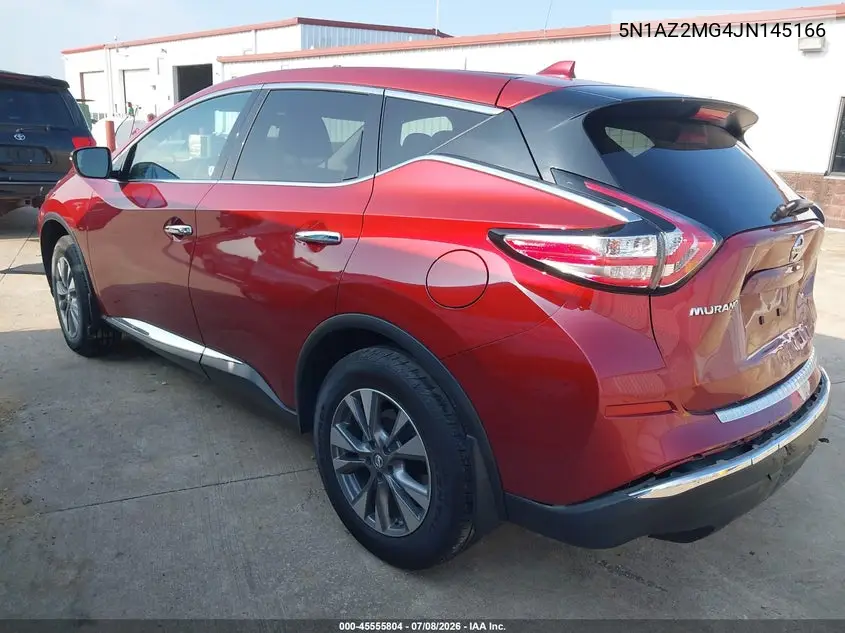 2018 Nissan Murano S VIN: 5N1AZ2MG4JN145166 Lot: 45555804
