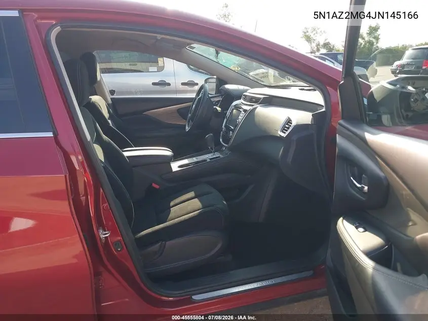 2018 Nissan Murano S VIN: 5N1AZ2MG4JN145166 Lot: 45555804