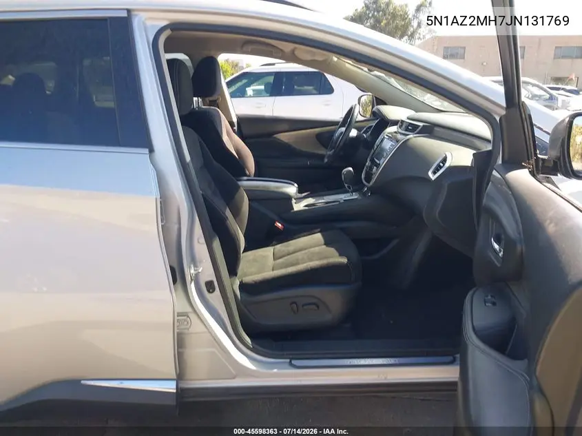 2018 Nissan Murano Sv VIN: 5N1AZ2MH7JN131769 Lot: 45598363