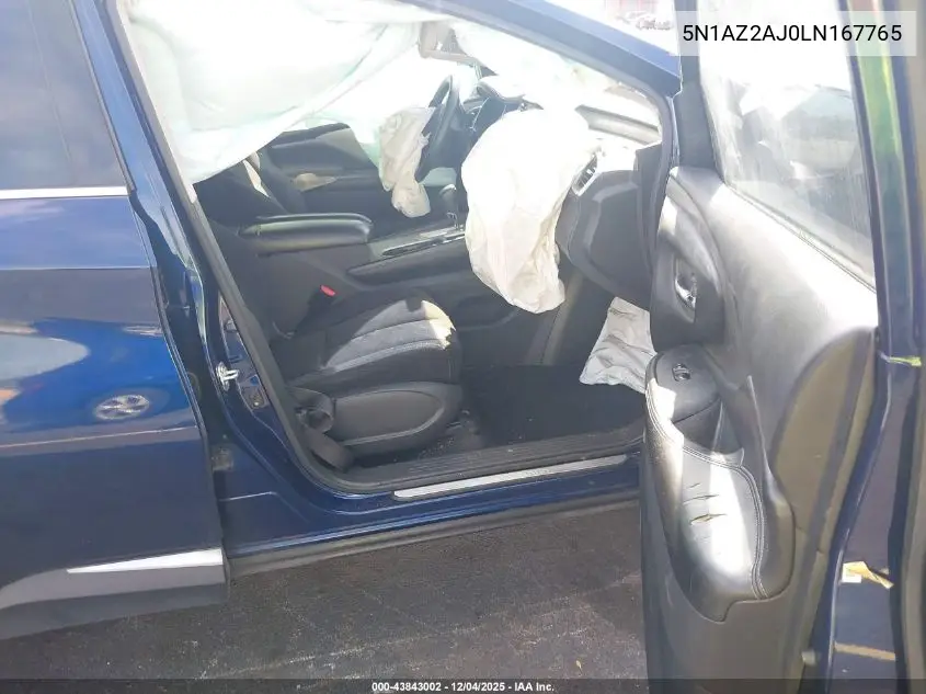 5N1AZ2AJ0LN167765 2020 Nissan Murano S Fwd