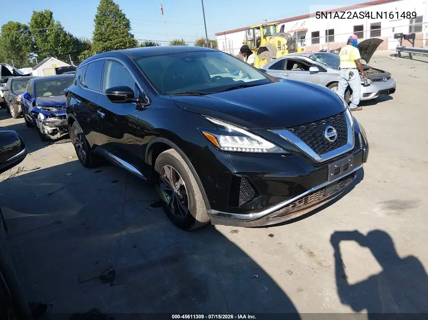2020 Nissan Murano S Intelligent Awd VIN: 5N1AZ2AS4LN161489 Lot: 45611309
