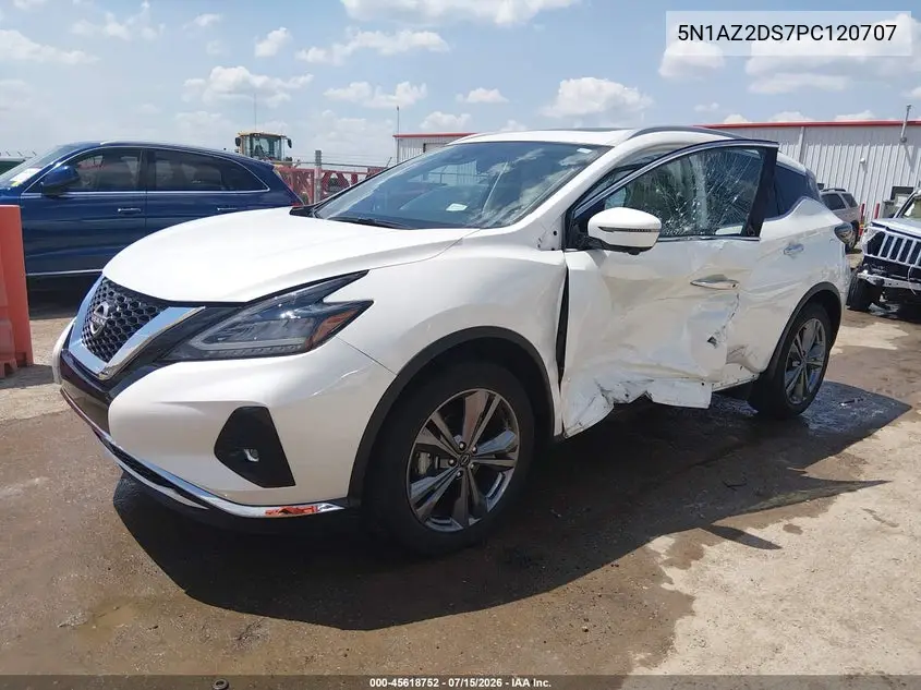 2023 Nissan Murano Platinum Intelligent Awd VIN: 5N1AZ2DS7PC120707 Lot: 45618752