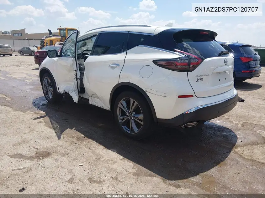 2023 Nissan Murano Platinum Intelligent Awd VIN: 5N1AZ2DS7PC120707 Lot: 45618752