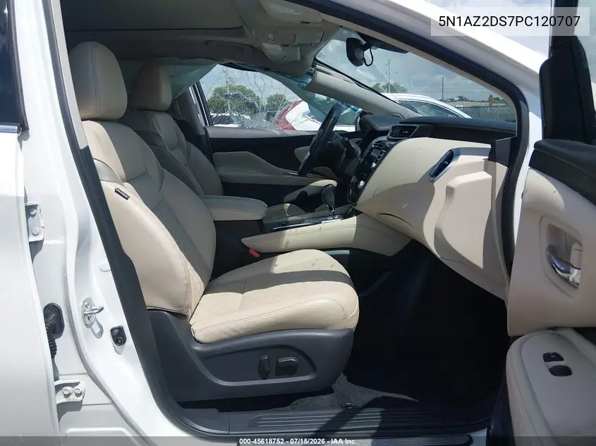 2023 Nissan Murano Platinum Intelligent Awd VIN: 5N1AZ2DS7PC120707 Lot: 45618752