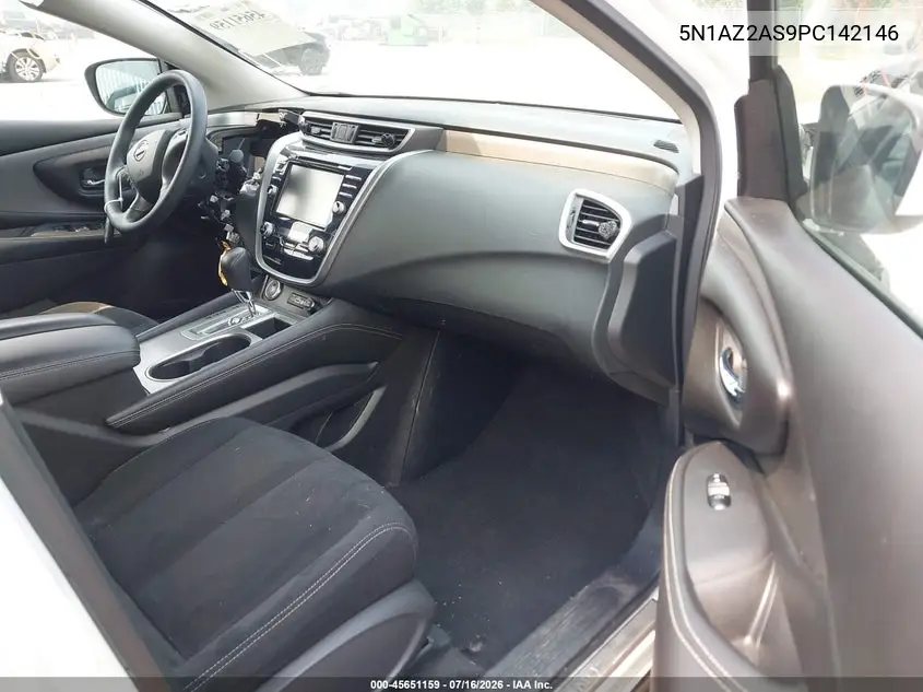 2023 Nissan Murano S Intelligent Awd VIN: 5N1AZ2AS9PC142146 Lot: 45651159