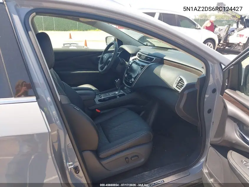 2024 Nissan Murano Platinum Intelligent Awd VIN: 5N1AZ2DS6RC124427 Lot: 45660854