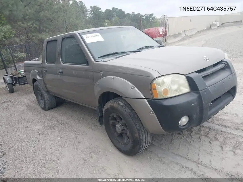 1N6ED27T64C435757 2004 Nissan Frontier Xe-V6