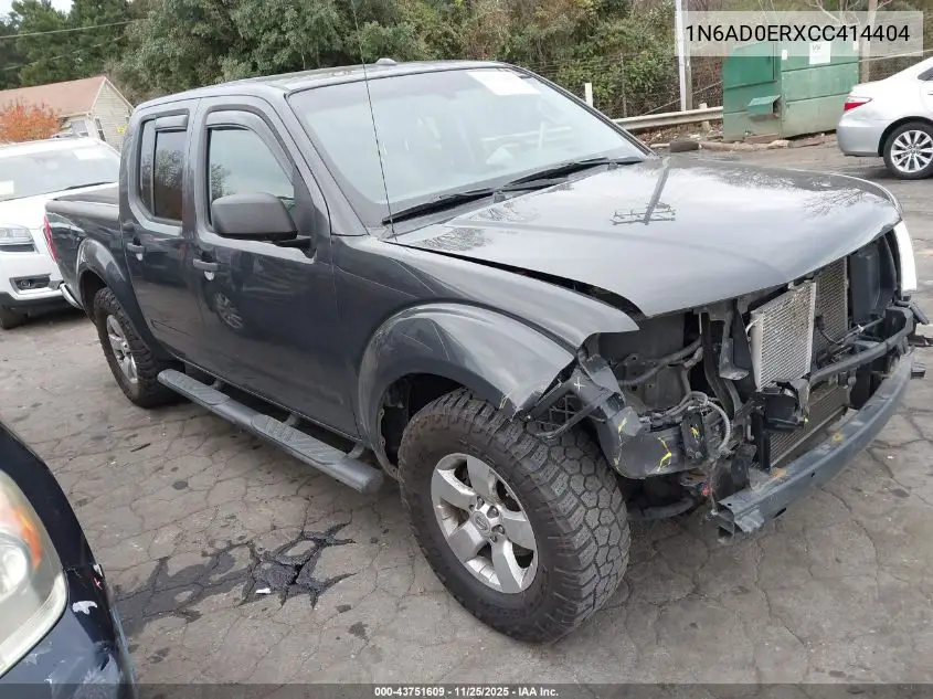 1N6AD0ERXCC414404 2012 Nissan Frontier Sv