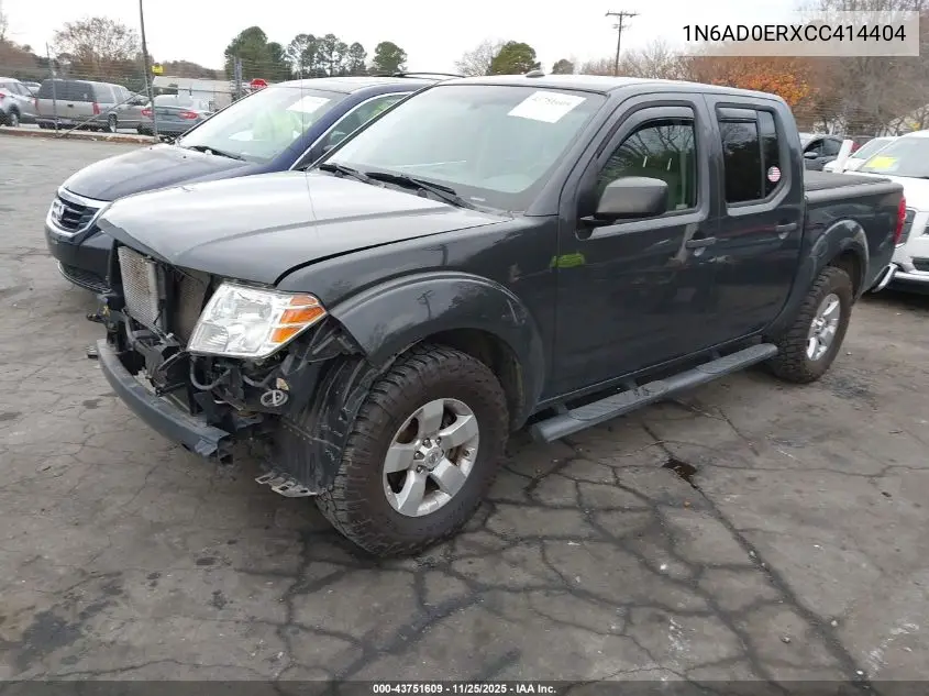1N6AD0ERXCC414404 2012 Nissan Frontier Sv