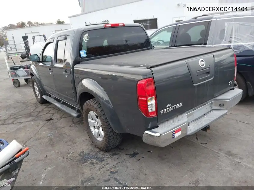 1N6AD0ERXCC414404 2012 Nissan Frontier Sv