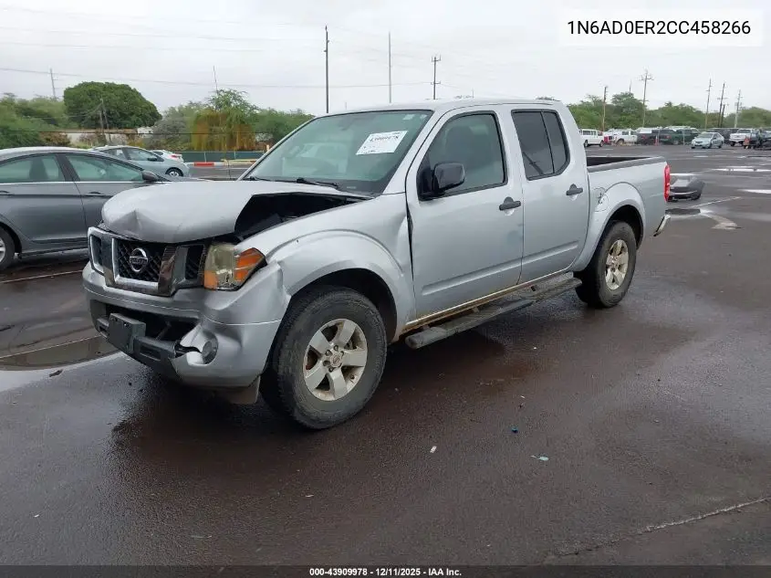 1N6AD0ER2CC458266 2012 Nissan Frontier Sv