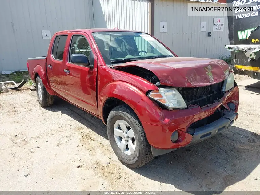 2013 Nissan Frontier Sv VIN: 1N6AD0ER7DN724970 Lot: 45214766