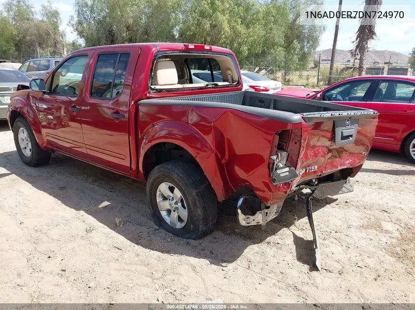 2013 Nissan Frontier Sv VIN: 1N6AD0ER7DN724970 Lot: 45214766