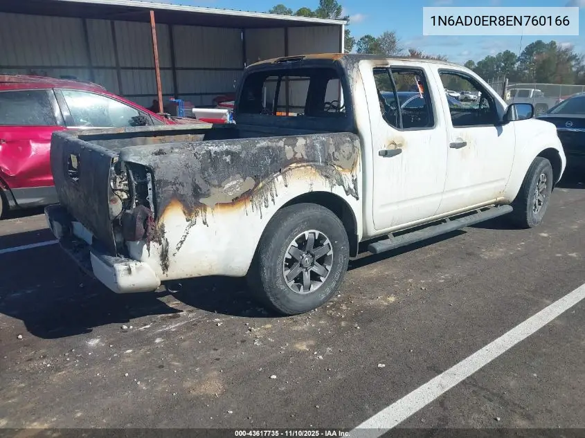 1N6AD0ER8EN760166 2014 Nissan Frontier Desert Runner