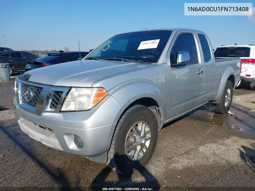1N6AD0CU1FN713408 2015 Nissan Frontier Sv