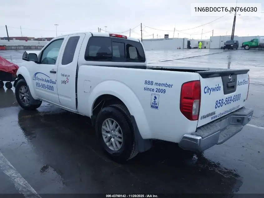 1N6BD0CT6JN766030 2018 Nissan Frontier Sv-I4