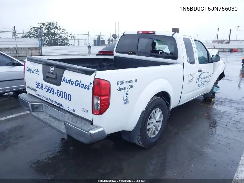 1N6BD0CT6JN766030 2018 Nissan Frontier Sv-I4