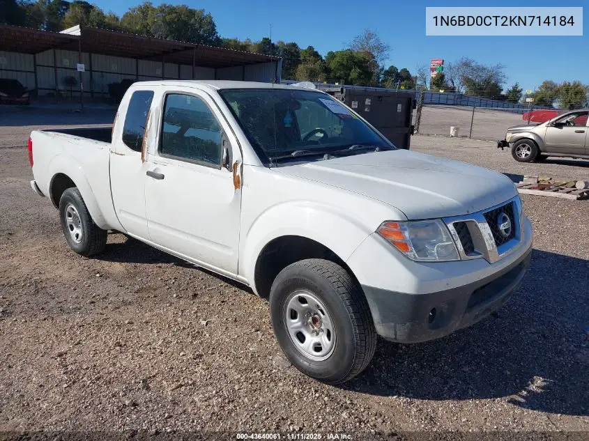 1N6BD0CT2KN714184 2019 Nissan Frontier S