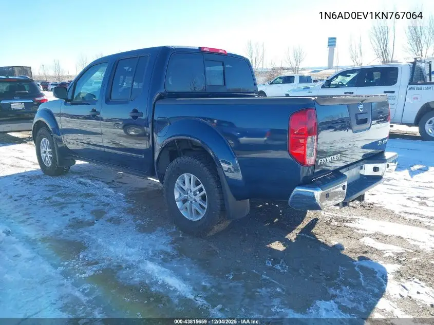 1N6AD0EV1KN767064 2019 Nissan Frontier Sv