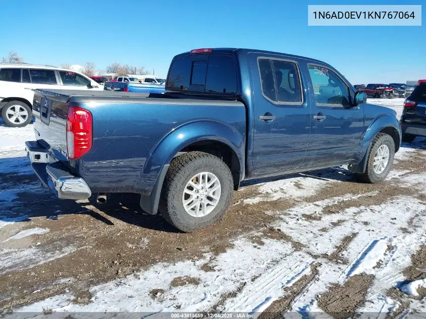1N6AD0EV1KN767064 2019 Nissan Frontier Sv