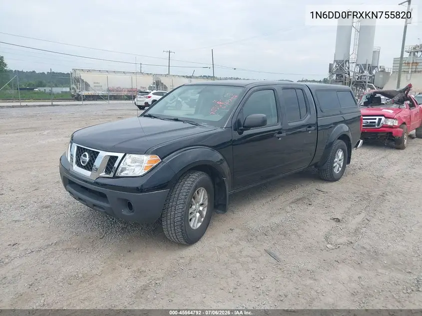 2019 Nissan Frontier Sv VIN: 1N6DD0FRXKN755820 Lot: 45564792