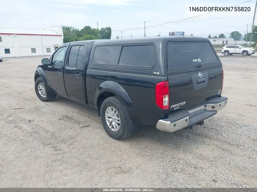 2019 Nissan Frontier Sv VIN: 1N6DD0FRXKN755820 Lot: 45564792