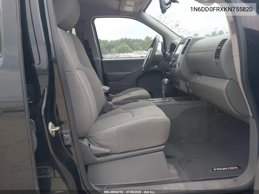 2019 Nissan Frontier Sv VIN: 1N6DD0FRXKN755820 Lot: 45564792