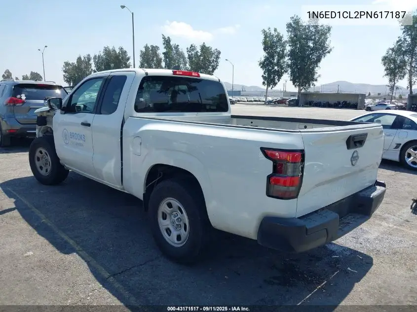 1N6ED1CL2PN617187 2023 Nissan Frontier King Cab S 4X2