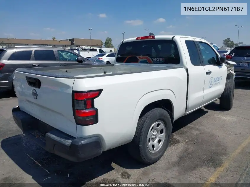 1N6ED1CL2PN617187 2023 Nissan Frontier King Cab S 4X2
